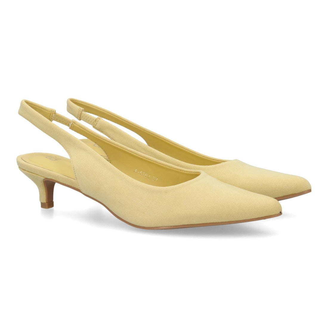 Zapato Slingback amarillo