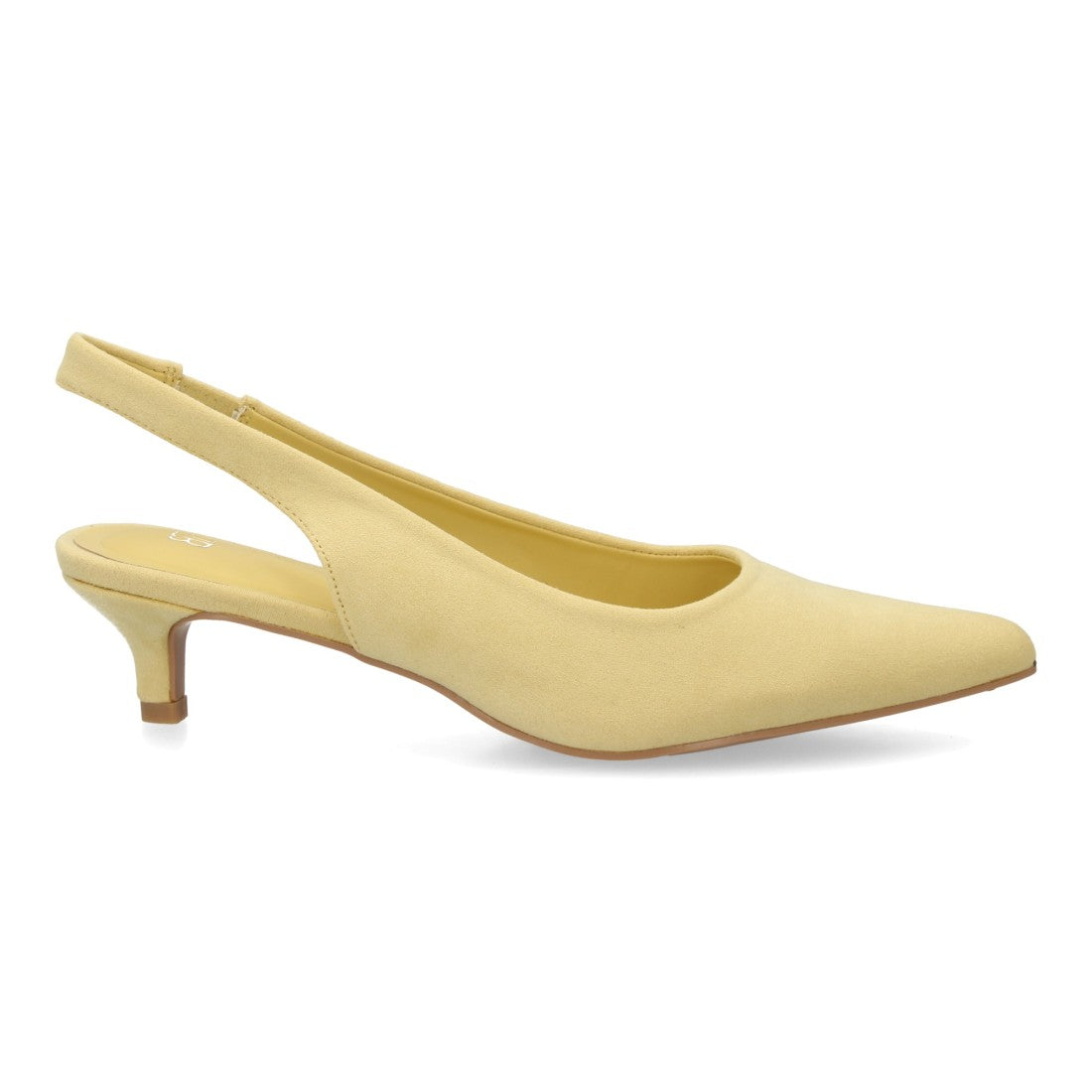 Zapato Slingback amarillo
